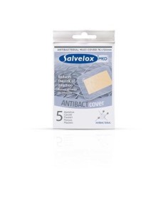 SALVELOX MAXI COVER ANTIBACTERIAS 5 UNID