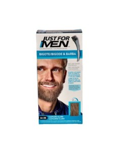 JUST FOR MEN BARBA BIGOTE CASTAÑO CLARO