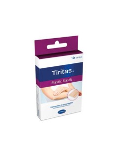 TIRITAS PLASTIC ELASTIC 10 UDS HARTMANN.