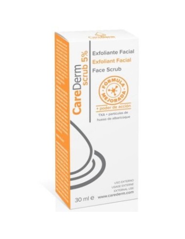 CAREDERM SCRUB 5% MASCARILLA 30 ML