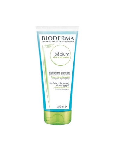 SEBIUM GEL MOUSSANT TUBO 200 ML