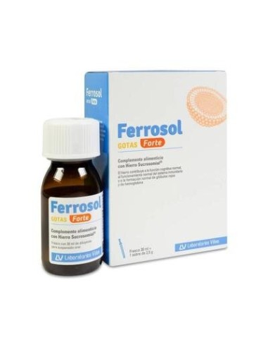 FERROSOL GOTAS FORTE 30ML SOL+2,5G POLVO
