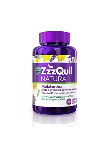 ZZZQUIL NATURA MELATONINA 60 GOMINOLAS