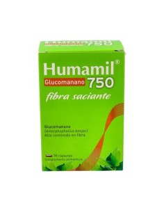 HUMAMIL GLUCOMANANO 750 MG 90 CAPSULAS