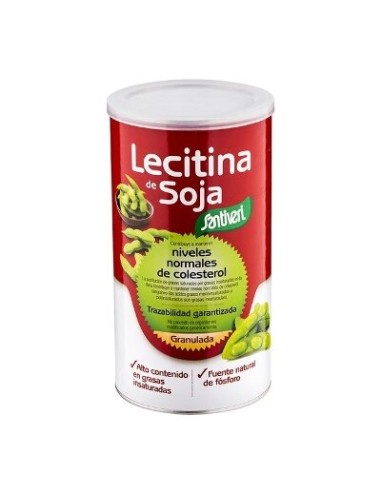 SANTIVERI LECITINA SOJA BOTE 400 GRAMOS