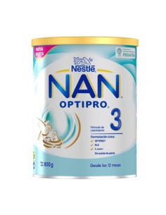 NAN OPTIPRO 3 LECHE CRECIMIENTO 800 GR