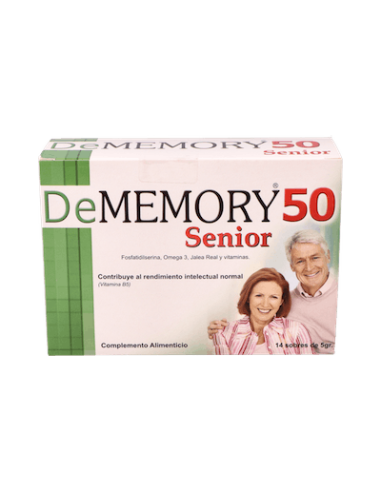 DEMEMORY 50 14 SOBRES 5 GRAMOS
