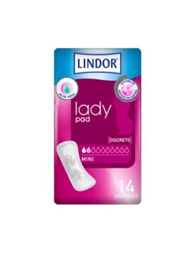 LINDOR LADY PAD MINI 2 GOTAS 12 UN