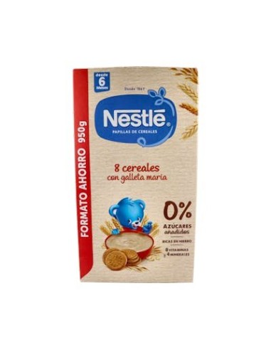 NESTLE PAPILLA 8 CERE GALLET MARIA 950 G