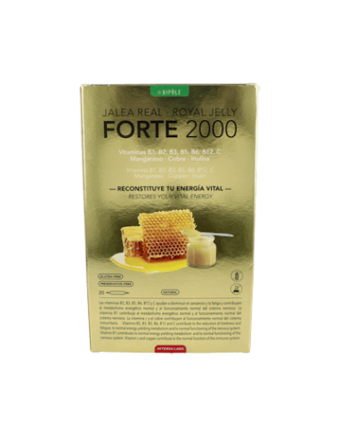 BIPOLE JALEA REAL FORTE 2000 MG 20AMP