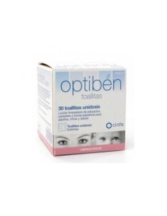 OPTIBEN 30 TOALLITAS LIMPIADORAS