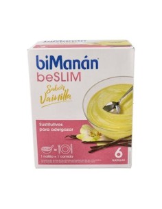 BIMANAN NATILLAS VAINILLA 250 G 6 UD
