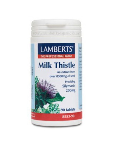CARDO MARIANO 200MG SILIMAR 90TAB LAMBER