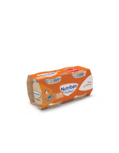 NUTRIBEN POT PERA PLATANO 2 X120 GRAMOS