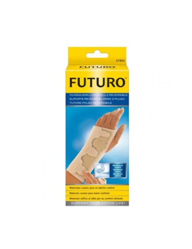 MUÑEQUERA FUTURO C/FERULA REVERSIBLE T/M