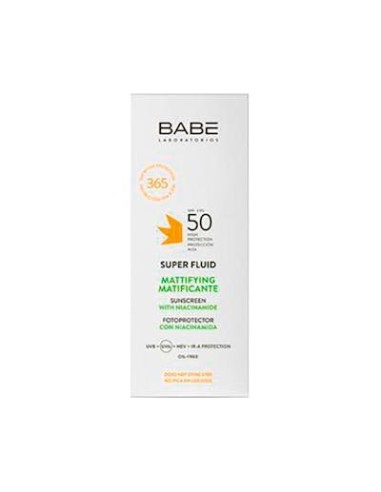 FOTO FACIAL SUP FLUI MATI SPF50 BABE 50M
