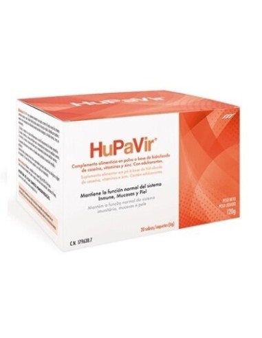 HUPAVIR 20 SOBRES