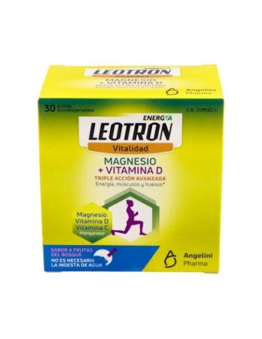 LEOTRON MAGNESIO + VITAMIDA D 30 STICKS