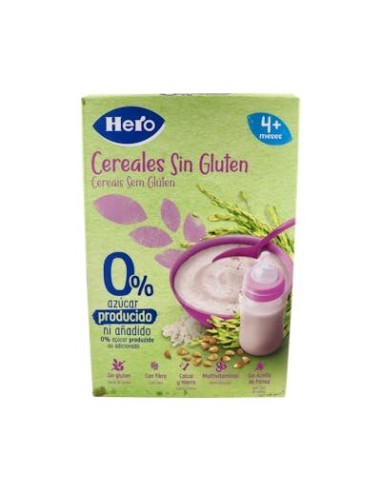 HERO CEREALES SIN GLUTEN 340 GRAMOS