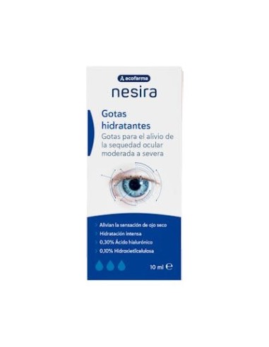 NESIRA GOTAS OFTALMICAS HID AH 0,3% 10ML