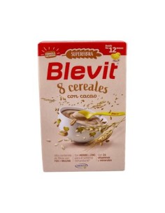BLEVIT SUPER FIBRA 8 CEREAL CACAO 500 GR