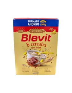 BLEVIT SUPER FIBRA 8 CEREALES MIEL 1000G