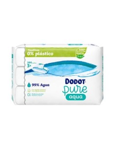 DODOT AQUA PURE TOALLITAS TAPITA 144 UN