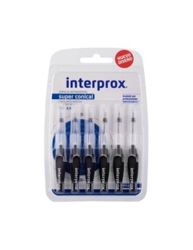 CEPILLO ESP INTERPROX 4G SUPER CONICO 6U