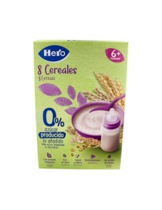 HERO BABY PAP 8 CEREALES EST 340 GRS