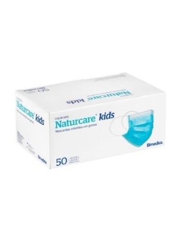 MASCARILLA NIÑOS NATURCARE 50 UD