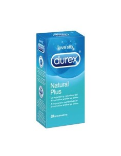 DUREX EASY ON NATURAL PLUS 24 UNID.