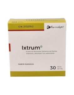 IXTRUM 30 STICKS 5,7 G SABOR NARANJA