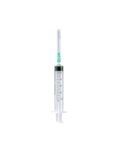 ACOFAR JERINGA ESTERIL 10 ML. 40/8 AGUJA