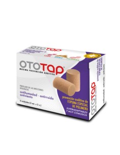 TAPONES OIDO OTO TAP ESPUMA 6 UND.
