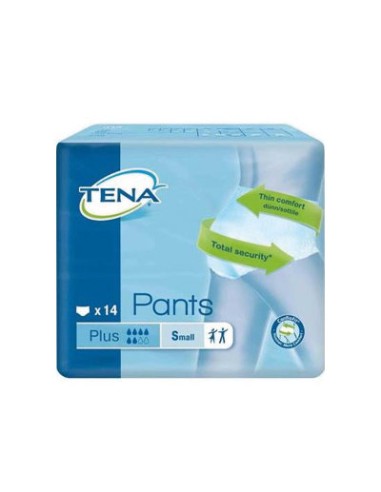 TENA PANTS PLUS PEQUEÑO 14 UND
