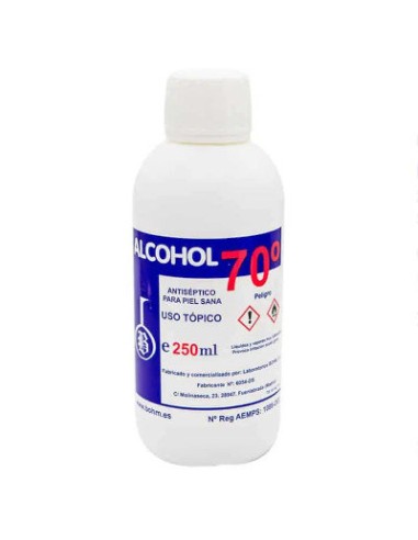 ALCOHOL 70º BOHM 250 ML