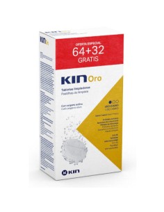 KIN ORO TABLETAS LIMPIADORAS 64+32
