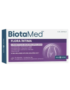 BIOTAMED FLORA INTIMA 15 CAPS
