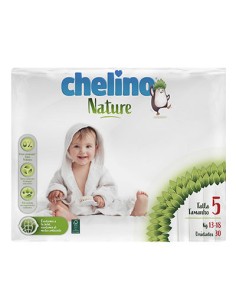 PAÑAL INFAN CHELINO NATURE T5 13-18K 30U