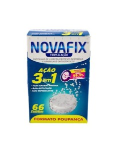 NOVAFIX TABLETAS LIMPIADORAS 66 TRI ACCI