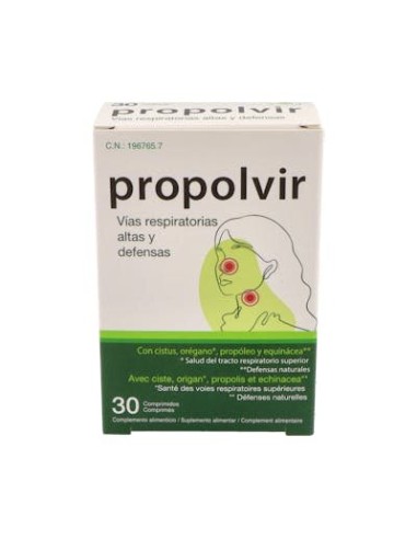 PROPOLVIR 30 COMPR BIOSERUM