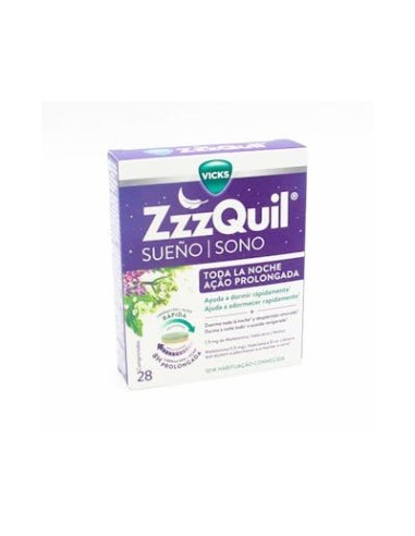 ZZZQUIL SUEÑO TODA LA NOCHE 28 COMPR