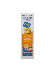 VITAMINA C & D3 1000 20 COMP