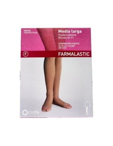 MEDIA LARGA FARMALASTIC FUERTE BLO PA R