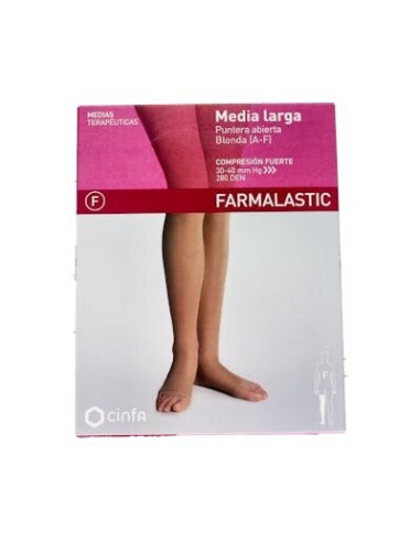 MEDIA LARGA FARMALASTIC FUERTE BLO PA EG