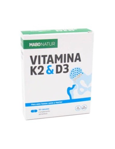 VITAMINA K2 Y D3 30 CAPSULAS