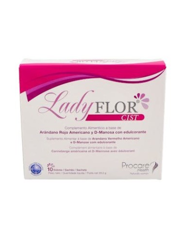 LADYFLOR CIST 10 SOBRES 2,92 GRAMOS