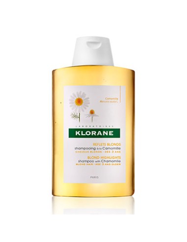 KLORANE CHAMPU CAMOMILA 200 ML.