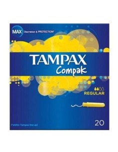 TAMPAX COMPAK REGULAR 22 UNIDADES