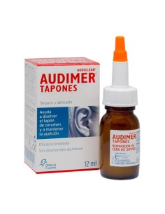 AUDIMER SOLUCION LIMP TAPONES OIDOS 12 M